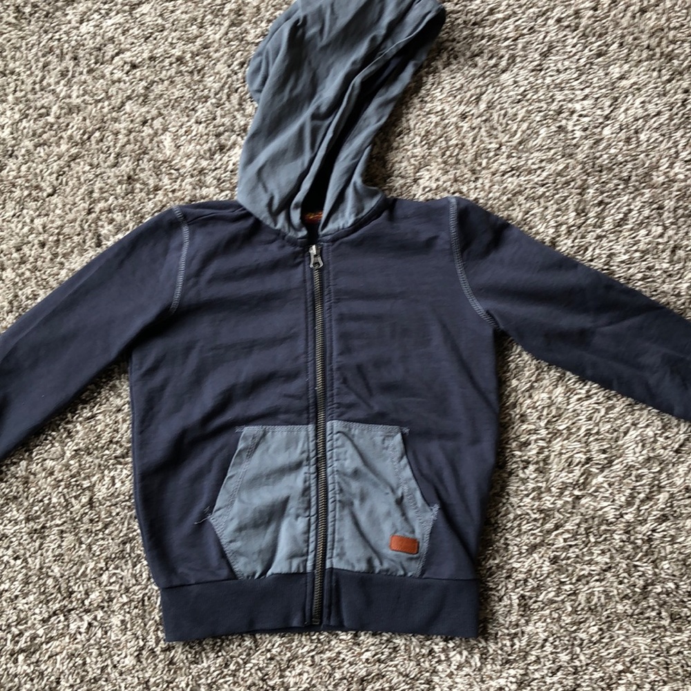 7 for all mankind zip up hoodie!